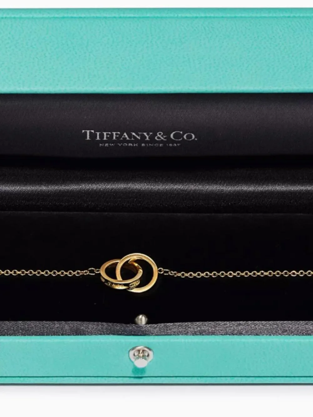 Tiffany 1837® Interlocking Circles Chain Bracelet in Yellow Gold